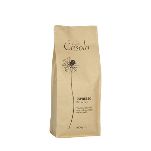 Bio Kaffee Casolo Espresso ganze Bohne 1kg DE-ÖKO-006