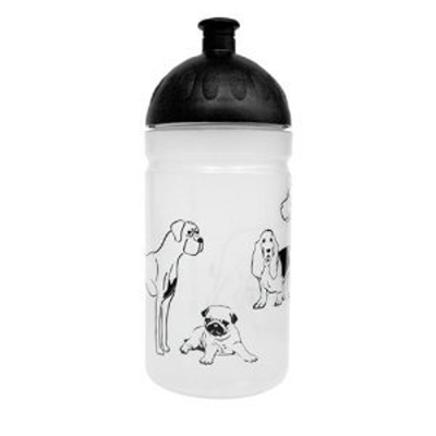 Isybe® Trinkflasche 0,5l "Hunde"