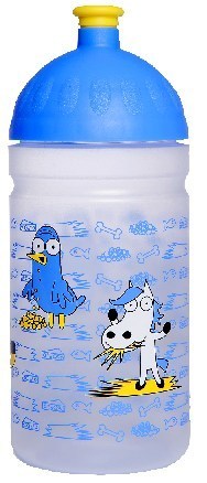 Isybe® Trinkflasche 0,5l "Comic-blau"