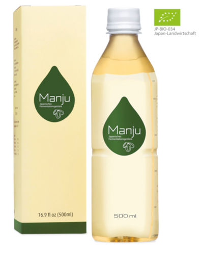 Manju 500ml, Japanisches Fermentgetränk DE-ÖKO-006, (MHD: 17.07.2024)